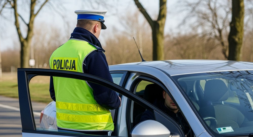 Trzeźwy poranek w Brodnicy: Policja kontroluje kierowców na drogach powiatu