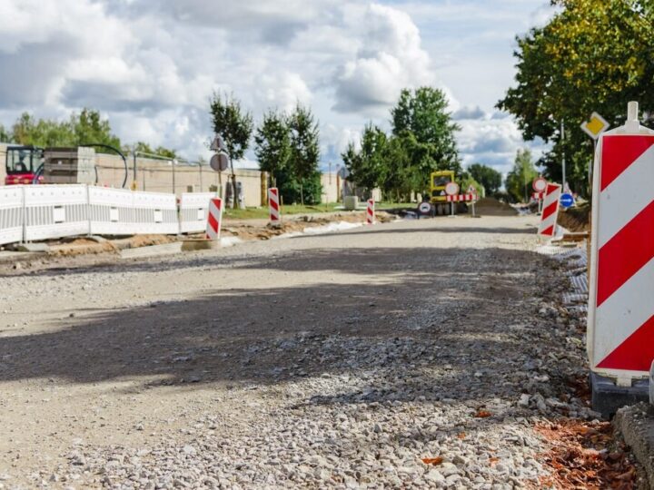 Przebudowa drogi między ul. Wiejską a stacją Circle K w Brodnicy zakończona