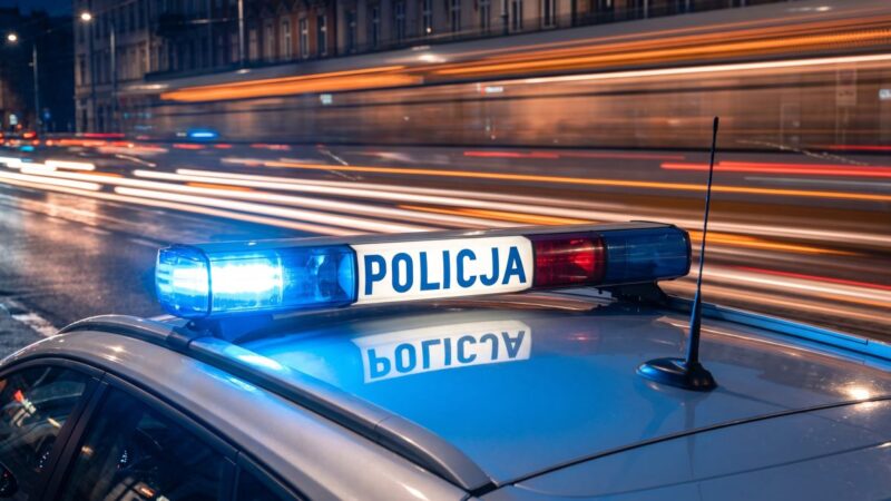 Bezpieczniej na drogach: Policja kontroluje prędkość w obrębie przejść dla pieszych w powiecie brodnickim
